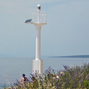 Dalmatien: Insel Pag> TORVANELE> Leuchtturm