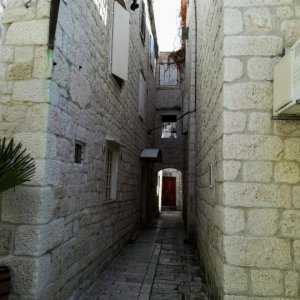 Dalmatien: Trogir> Altstadtgassen