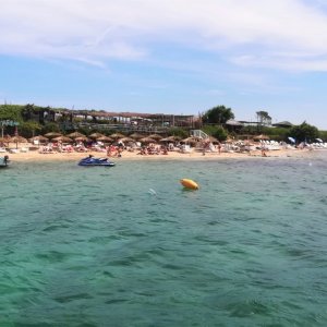 Istrien : Otok Levan > Beachbar und Plaža