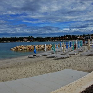 Strandabschnitt Porec Spadici