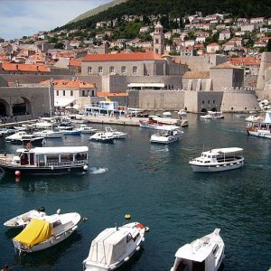 Dalmatien: Dubrovnik, alter Hafen
