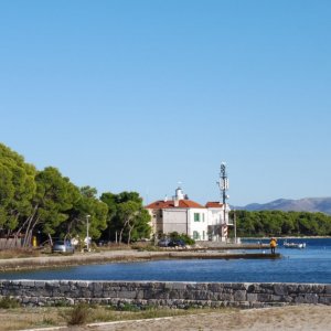 Dalmatien:JADRIJA > Krka > Leuchtturm
