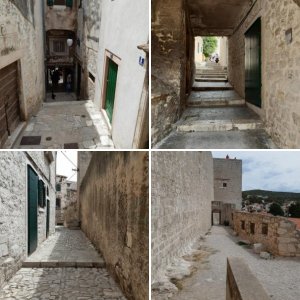 Kroatien 2020 Teil 16: Šibenik - Die Stadt,  Kathedrale des Hl. Jakob,  Kloster des Hl. Franziskus,  Festung des Hl. Michael