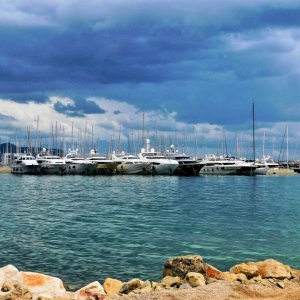 Dalmatien: Split> Kastela> Jachthafen