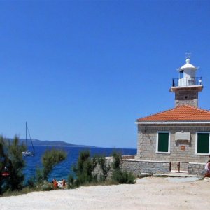 Dalmatien: MAKARSKA> Leuchtturm