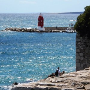 Kvarner: Insel Krk> KRK STADT> Leuchtturm