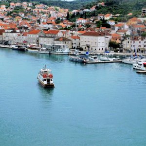 Dalmatien: Insel CIOVO> Hafen