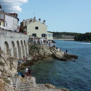 ISTRIEN> Rovinj> Strand