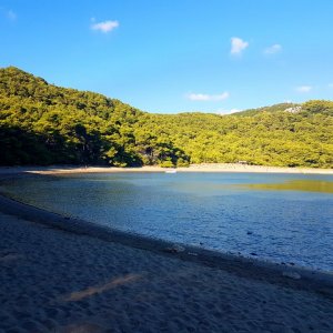 Dalmatien: MLJET > In der Lagune Blaće