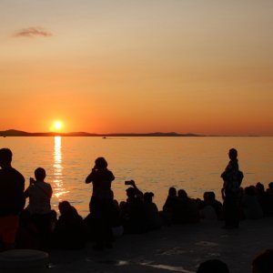 Zadar Sonnenuntergang