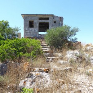 Süddalmatien: INSEL Lastovo > Ruine eines Militär-Wachturms