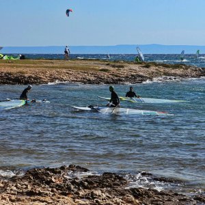 Istrien: LIZNJAN > Surferbucht