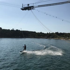 Istrien: PULA < Wasserskilift