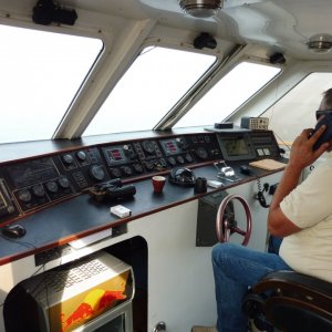 Dalmatien: VODICE < Kornaten < Ausflugsboot < Kapitän