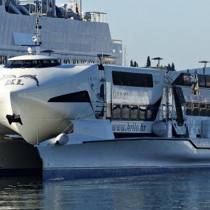 Dalmatien>Schnellboot in Split