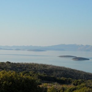 Norddalmatien: RIVANJ > Blick auf Dugi Otok