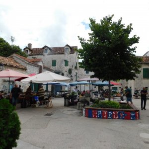 Dalmatien: Kastela Stari> Markt