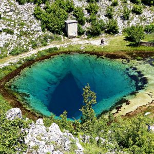 Dalmatien>Die Quelle der Cetina