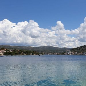 Dalmatien: Rogoznica> Wolken