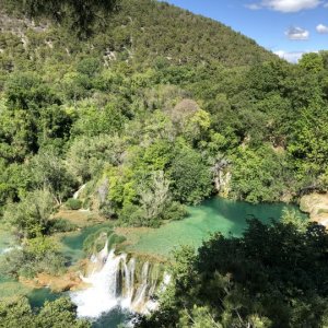 Dalmatien: Skradin>Nationalpark Krka