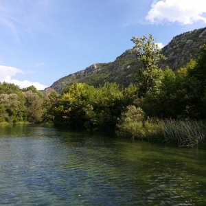 Dalmatien: Omis> Cetina