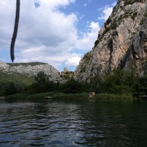 Dalmatien: Omis> Cetina