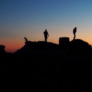 Istrien: UMAG >Silhouette der versunkenen Stadt Sipar