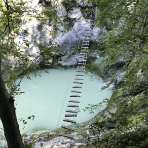 Istrien: BUZET > Mirna > sieben Wasserfall Weg