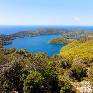 Dalmatien: MLJET > Veliko Jezero