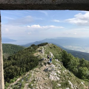 Kvarner: VOJAK > Wanderung zum Gipfel