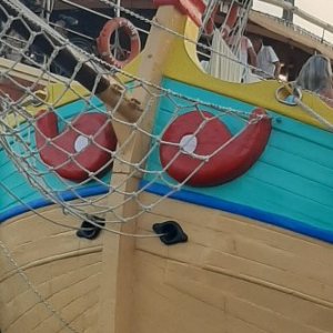 Boot im Hafen von Trogir