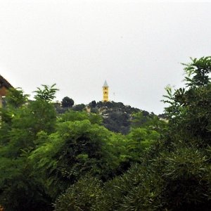 Kvarner BASKA auf Insel Krk Turm Kirche des Hl Johannes.JPG