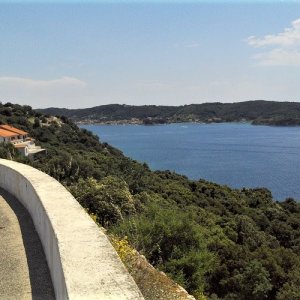 Kvarner INSEL RAB Aussichtspunkt an der Strasse Rab-Lopar 2.JPG