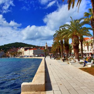 Hafenpromenade von Split