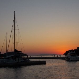 Dalmatien: Sonnenuntergang in Vela Luka