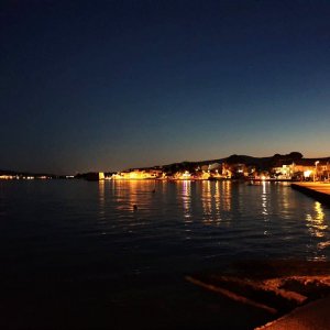 Dalmatien: Kastela> Abendstimmung