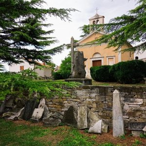 Istrien: Buje> alter Friedhof