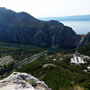 Dalmatien>Die Cetina bei Omis