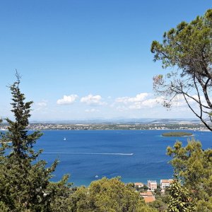 Dalmatien: TKON auf Insel Pasman > Blick auf das Festland.jpg