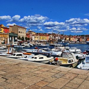 Istrien: ROVINJ > Hafen