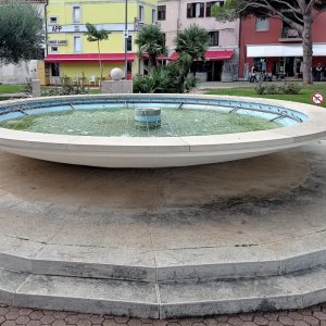 Istrien: Umag> Stadtbrunnen