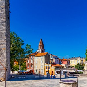 Dalmatien: ZADAR > Platz der 5 Brunnen