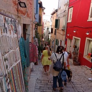 Istrien: Rovinj> Altstadt> Shopping