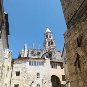 Dalmatien: Split> Kirchenturm