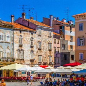 Istrien: PULA > Forum-Platz