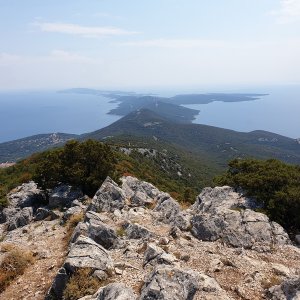 40- Gipfel Sv. Mikula auf Lošinj klein