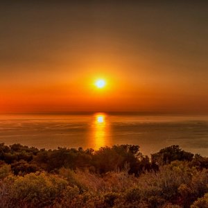 Dalmatien: VIS > Sonnenuntergang