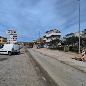Straße Ribola in Kastela Stafelic