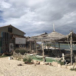 Dalmatien: BETINA>Murter>Strandbar