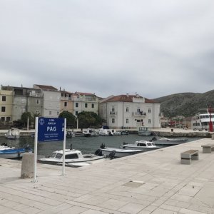 Dalmatien: PAG>Altstadtblick